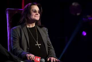 BURBANK, CALIFORNIA - FEBRUARY 24: Ozzy Osbourne speaks onstage at iHeartRadio ICONS with Ozzy Osbourne: In Celebration of Ordinary Man at iHeartRadio Theater on February 24, 2020 in Burbank, California.   Kevin Winter/Getty Images for iHeartMedia /AFP (Photo by KEVIN WINTER / GETTY IMAGES NORTH AMERICA / Getty Images via AFP)