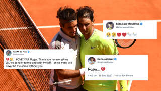 Après l’annonce de la retraite de Roger Federer, le monde du tennis a multiplié les hommages au champion suisse (photo d’archive prise lors de Roland-Garros 2019).