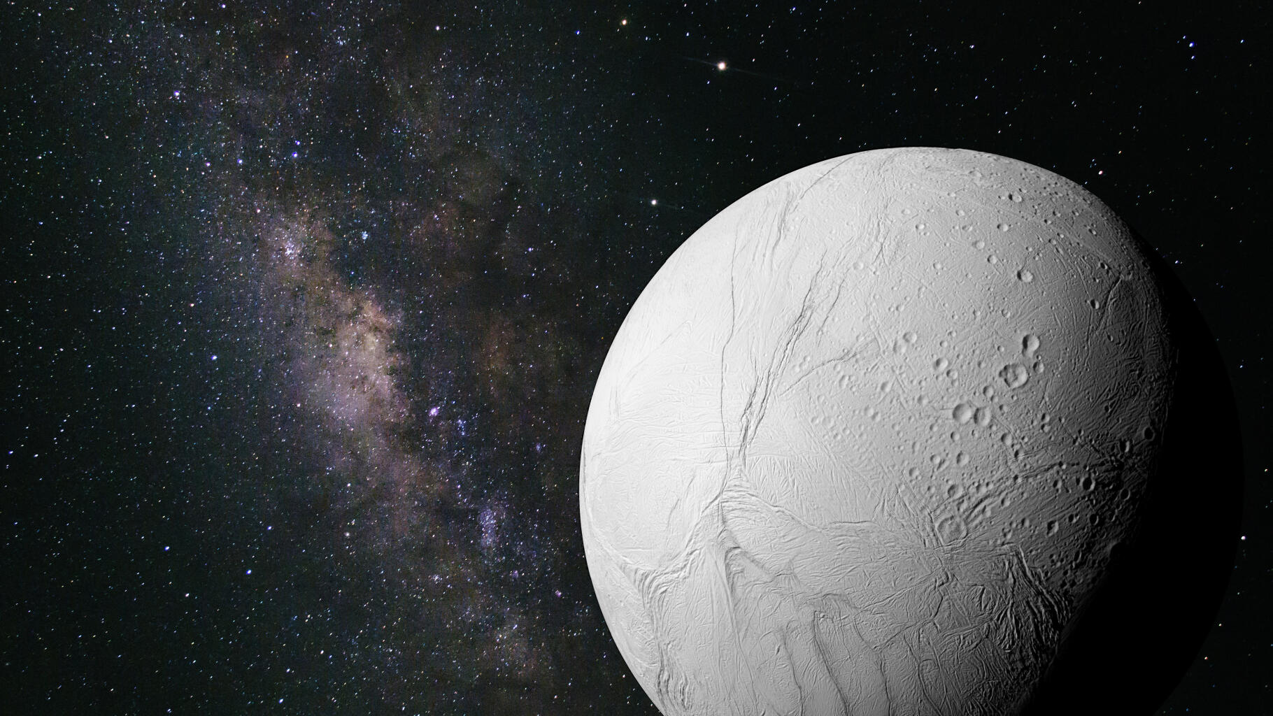 Uważa się, że lodowy księżyc jest odpowiedzialny za powstawanie pierścieni Saturna