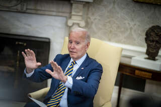 Joe Biden, ici dans le bureau ovale de la Maison Blanche, à Washington, le 16 septembre 2022.