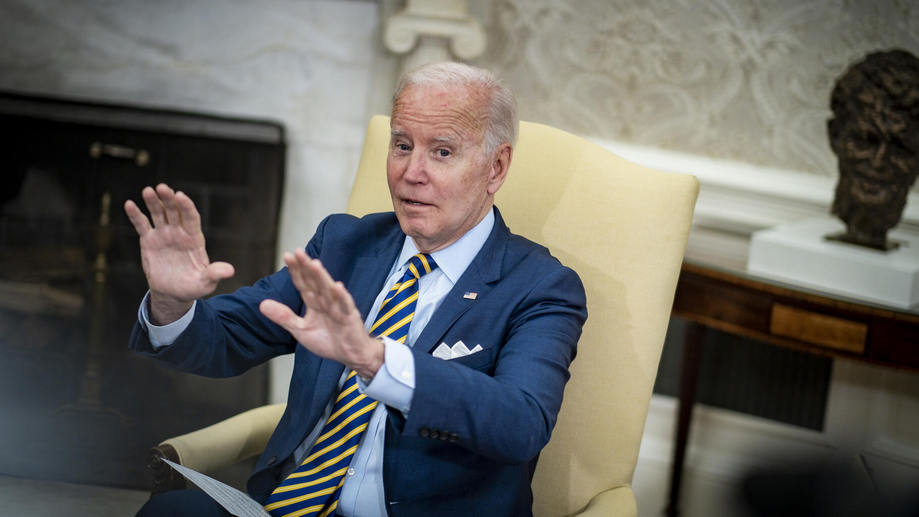 Joe Biden says the Covid-19 pandemic is “over” in the US