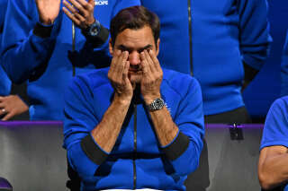 L’émotion de Federer pour son dernier match était communicative