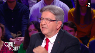 Jean-Luc Mélenchon sur le plateau de « Quelle époque ! » sur France 2 le 24 septembre