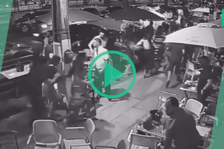 Au Brésil, ces joggeurs sèment la panique sur la terrasse d’un restaurant