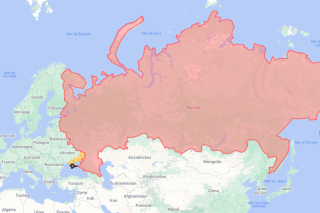 Avec l’œil de Moscou, la carte de Russie n’est plus la même