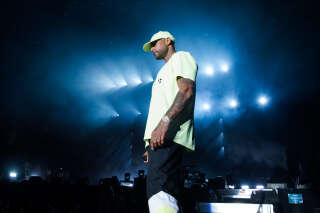 PARIS, FRANCE - JUNE 01:  Booba performs at We Love Green Festival on June 1, 2019 in Paris, France.  (Photo by David Wolff - Patrick/Redferns)
