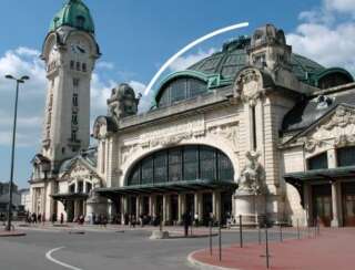 La gare de Limoges-Bénédictins.