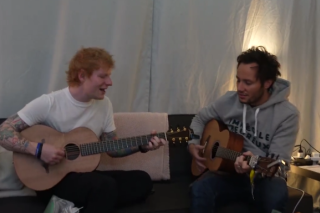 Ed Sheeran et Vianney chantent « Call on me »