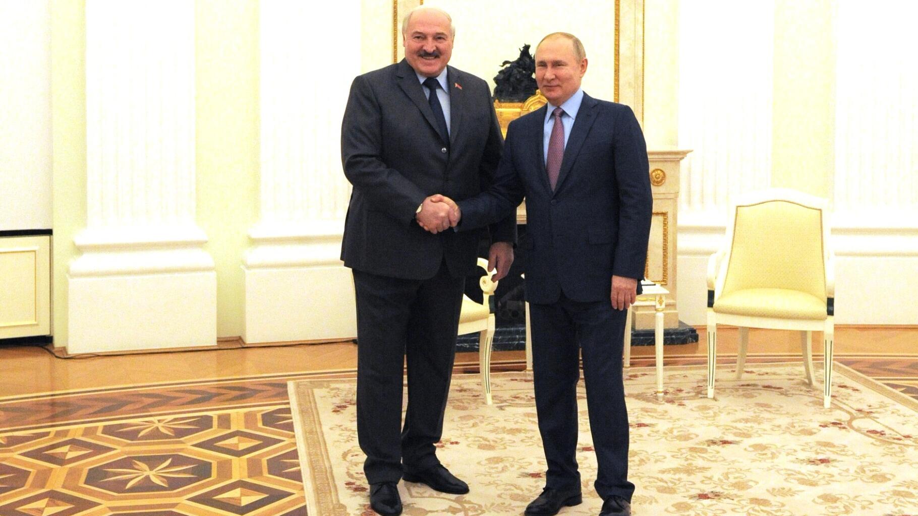 Wraz z Rosją Białoruś mobilizuje Łukaszenkę przeciwko Ukrainie