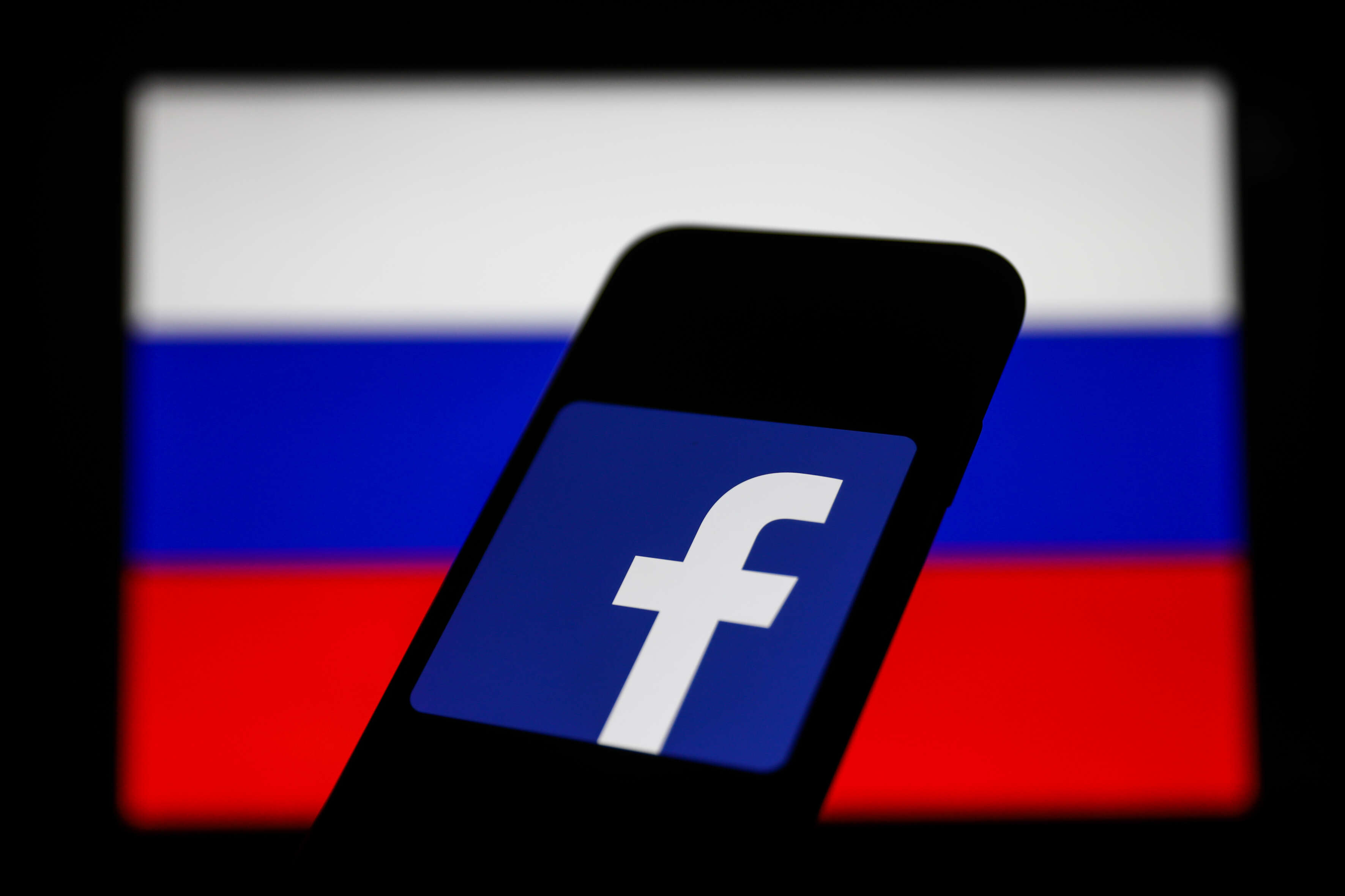 La Russie a pris la décision de placer le groupe Meta et donc ses entreprises Facebook et Instagram sur la liste des organisations terroristes, ce qui permet notamment de condamner leurs utilisateurs (photo d’illustration prise en Pologne en mars 2022).
