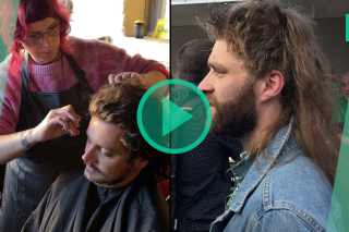 La coupe mulet fait son grand retour dans les salons de coiffure