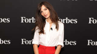 NEW YORK, NEW YORK - SEPTEMBER 15: Emily Ratajkowski attends the 10th Annual Forbes Power Women's Summit at Jazz at Lincoln Center on September 15, 2022 in New York City. (Photo by Taylor Hill/Getty Images)