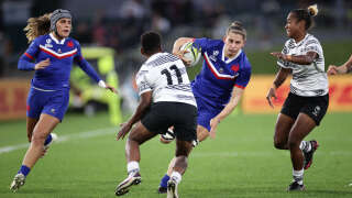 Rugby Union - Women’s World Cup - France v Fiji - Northland Events Centre, Whangarei, New Zealand - October 22, 2022
France's Emeline Gros in action REUTERS/David Rowland