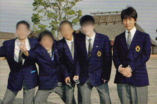 Kodo Nishimura au lycée.