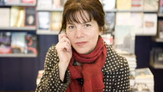 Brigitte Giraud, French writer, 2008. (Photo by Leonardo Cendamo/Getty Images)