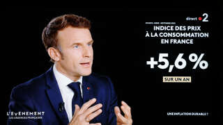Sur France 2, Macron trace son cap face au « désordre »