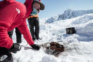 Les appareils photos d’un célèbre explorateur retrouvés dans un glacier, 85 ans plus tard