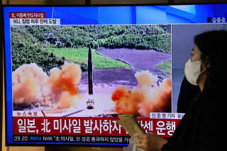La Corée du Nord tire trois nouveaux missiles, alerte au Japon