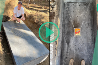 Il enterre un paquet de Cheetos dans un sarcophage à ne pas déterrer avant 10.000 ans