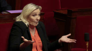 Photo d’illustration de Marine Le Pen prise le 31 octobre 2022