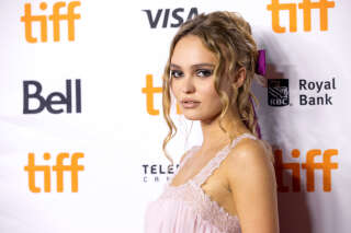 Lily-Rose Depp à la première de « Wolf » lors du Festival international du film de Toronto 2021.