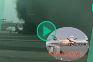 Au Pérou, un avion de ligne au décollage percute un camion et prend feu