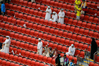 Les tribunes du match d’ouverture désertées dès la mi-temps, un « affront » pour le Qatar
