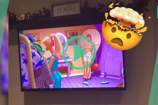 À cause d’une hallucination auditive, une scène du film d’animation « Toy Story 3 » refait surface. Alors, Barbie ou gros mot ?