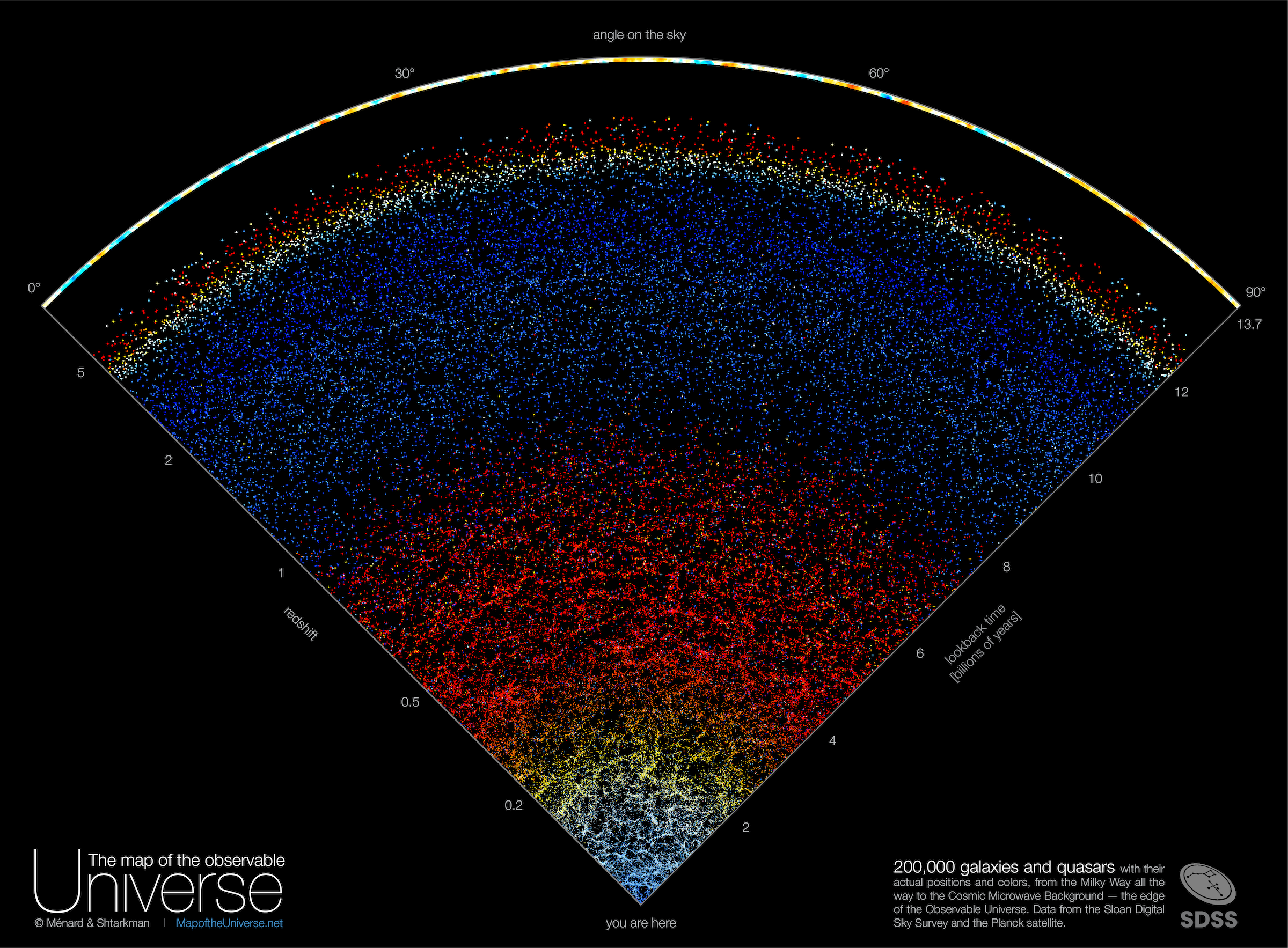 Des scientifiques de l’université Johns Hopkins ont cré une carte interactive de l’Univers