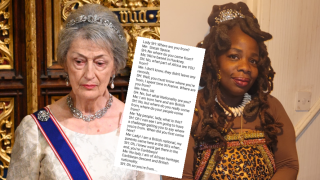 Lady Susan Hussey, ici au Parlement de Londres en 2019, a démissionné après avoir posé des questions « inacceptables » à Ngozi Fulani, militante féministe noire, lors d’une réception au palais de Buckingham.