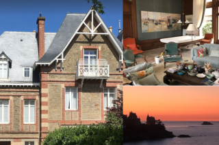 Vous pouvez louer la villa de Caroline Cayeux à Dinard pour 1150 euros la nuit