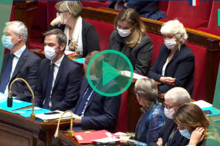 Le masque de retour sur le visage des ministres à l’Assemblée nationale