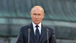 (Photo de Vladimir Poutine lors d’une allocution le 21 septembre 2022)