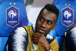 PARIS, FRANCE - SEPTEMBER 10: Blaise Matuidi #14 of France looks on before the UEFA Euro 2020 qualifier match between France and Andorra at Stade de France on September 10, 2019 in Paris, France. (Photo by Catherine Steenkeste/Getty Images)