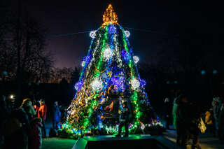 À Kiev, on fête Noël avec deux semaines d’avance et ce n’est pas anodin