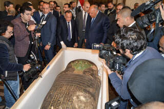 Les États-Unis rendent à l’Égypte l’un des plus grands sarcophages de bois jamais découverts