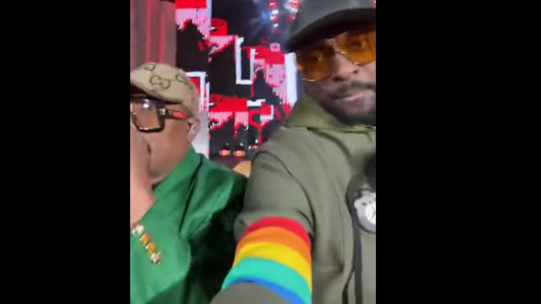 The Black Eyed Peas i ich insygnia LGBT sprawiają, że ich parada noworoczna jest okrzykiem dla klasy politycznej