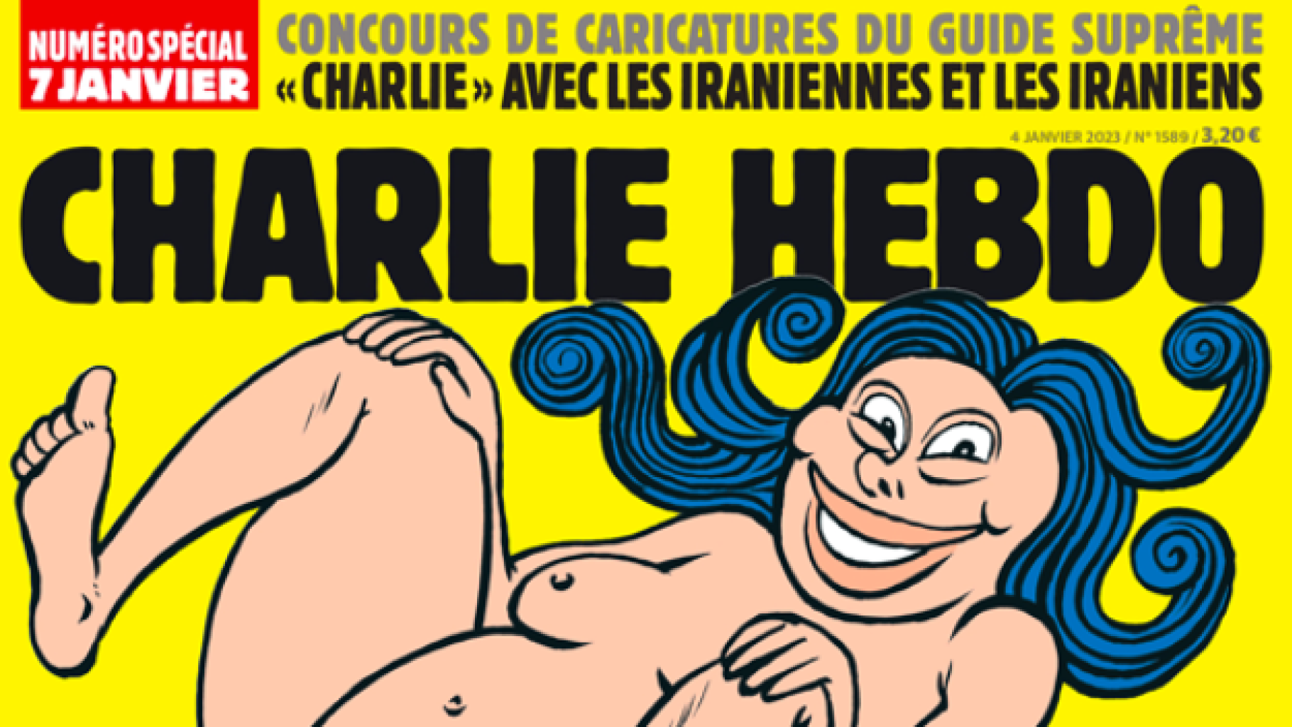 Charlie Hebdo publishes caricatures of Khamenei, provoking Iran's wrath