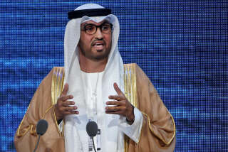 Sultan Ahmed al-Jaber, PDG du géant pétrolier ADNOC a été désigné président de la COP28