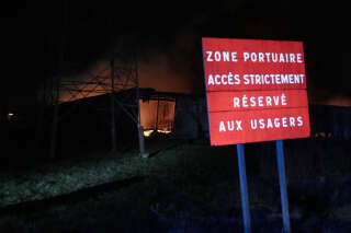 Un site Bolloré Logistics touché par un incendie près de Rouen