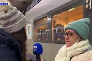 En pleine grève, elle répond à BFMTV et rate son train