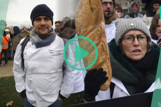 À Paris, des centaines de boulangers manifestent leur colère face aux prix de l’énergie 