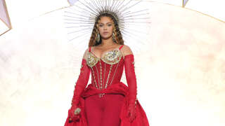 Beyoncé, ici sur scène à Dubaï, pour l’inauguration d’un nouvel hôtel de luxe, au mois de janvier 2022.