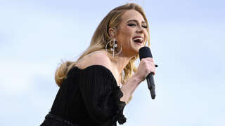 Adele chante à Hyde Park, à  Londres, le 2 juillet.