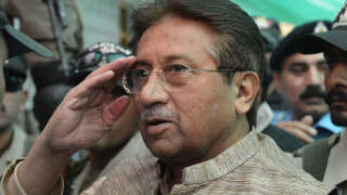 L’ancien dirigeant militaire du Pakistan, Pervez Musharraf, ici le 20 avril 2013, est décédé à Dubaï à l’âge de 79 ans des suites d’une longue maladie.