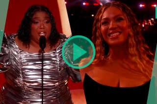 Le discours émouvant de Lizzo qui rend hommages à ses deux idoles aux Grammy Awards