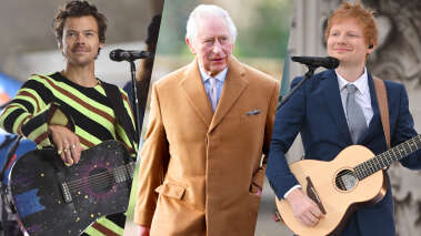 Harry Styles / roi Charles III / Ed Sheeran