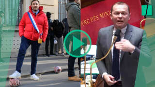 Olivier Dussopt a dénoncé ce vendredi 10 février la publication d’une photo montrant ele député LFI Thomas Portes posant un pied sur un ballon à son effigie.