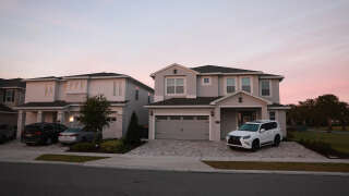 La maison dans laquelle est installé Jair Bolsonaro à Kissimmee, en Floride, photographiée le 10 janvier.