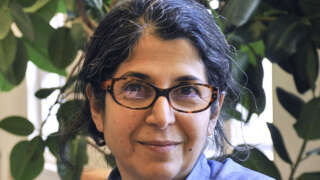(FILES) This file handout photo taken in 2012, in an unknown location and released on July 16, 2019 by Sciences Po university shows Franco-Iranian academic a Fariba Adelkhah. - Iranian authorities on on Febraury 10, 2023, released from prison French-Iranian academic Fariba Adelkhah, who was first arrested in June 2019 and was serving a five-year sentence on national security charges vehemently denied by supporters, a source close to her said. (Photo by Thomas ARRIVE / Sciences Po / AFP) / RESTRICTED TO EDITORIAL USE - MANDATORY CREDIT 